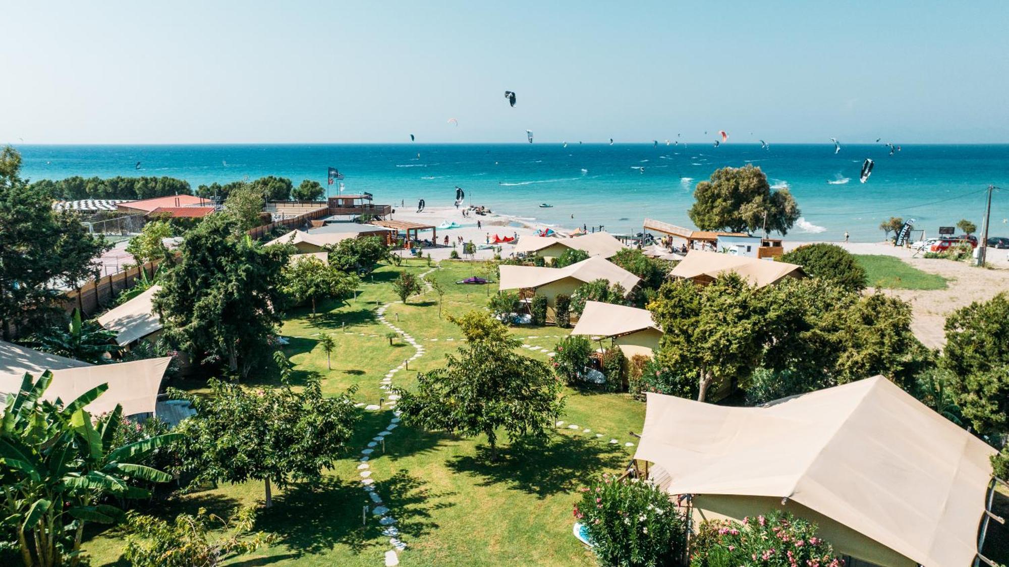 Logos Beach Village Theológos Екстериор снимка