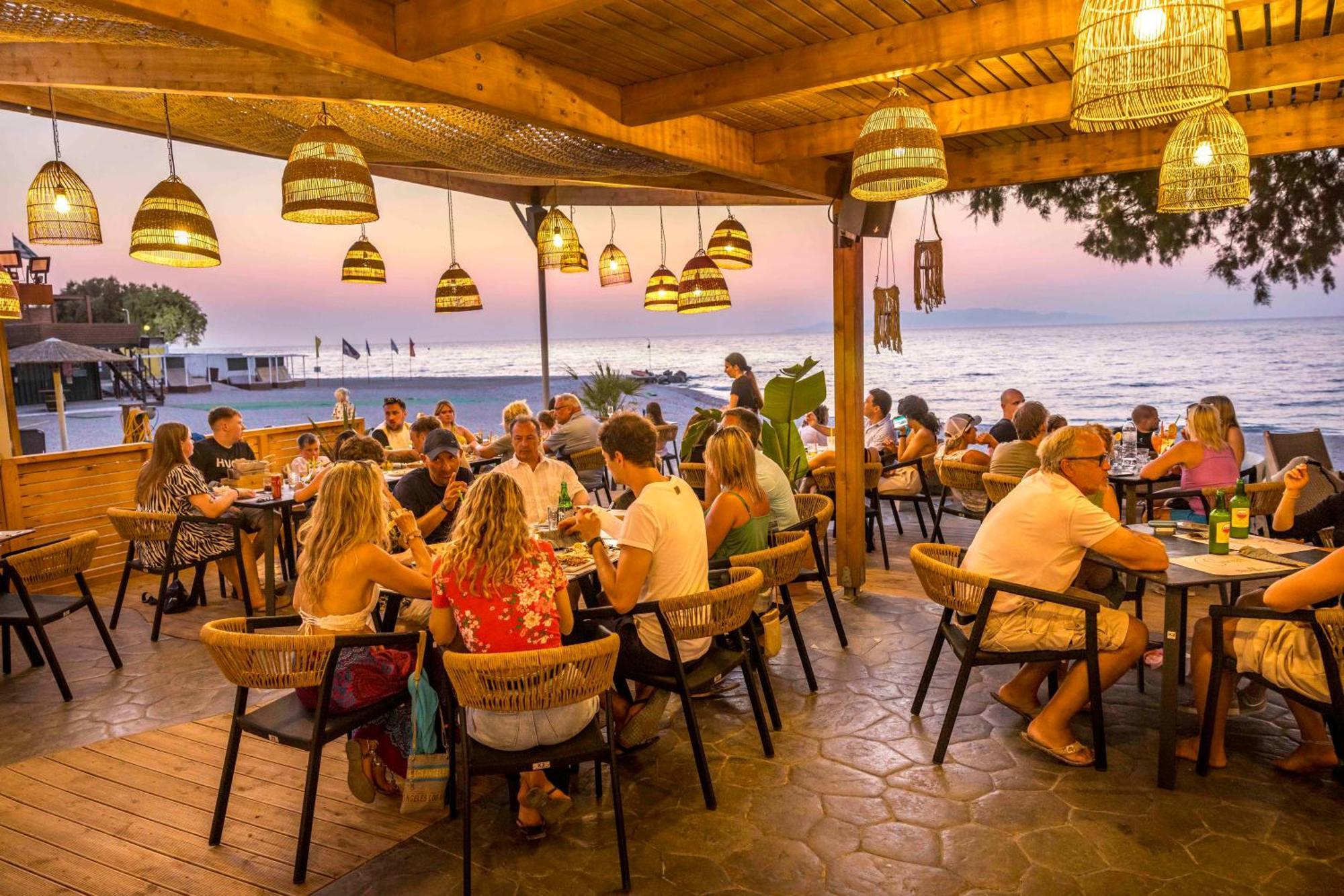 Logos Beach Village Theológos Екстериор снимка